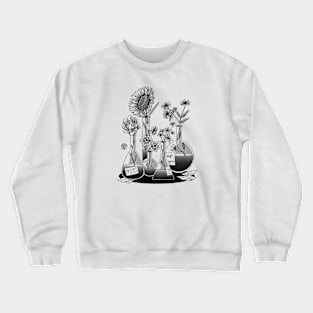 Science Flower Glassware by Tobe Fonseca Crewneck Sweatshirt